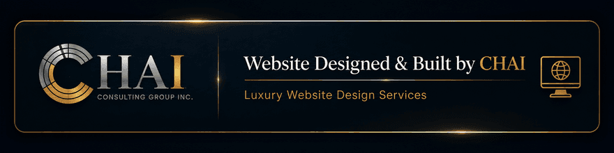 Website Designed & Built by CHAI — Luxury Website Design Services